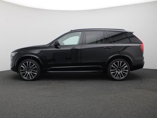 Volvo XC90 2.0 T8 Plug-in hybrid AWD Ultra Black Edition Pano-Schuifdak, Trekhaak, 22" LM Velgen, Bower & Wilkins Audio, Head-Up Display, Stoelverwarming/koeling/massage, Adaptieve Cruise, Side Assist, Navi, Four-C Chassis,