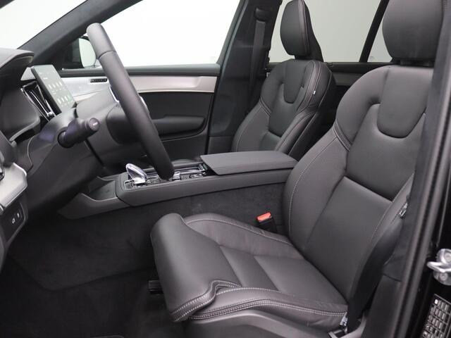 Volvo XC90 2.0 T8 Plug-in hybrid AWD Ultra Black Edition Pano-Schuifdak, Trekhaak, 22" LM Velgen, Bower & Wilkins Audio, Head-Up Display, Stoelverwarming/koeling/massage, Adaptieve Cruise, Side Assist, Navi, Four-C Chassis,