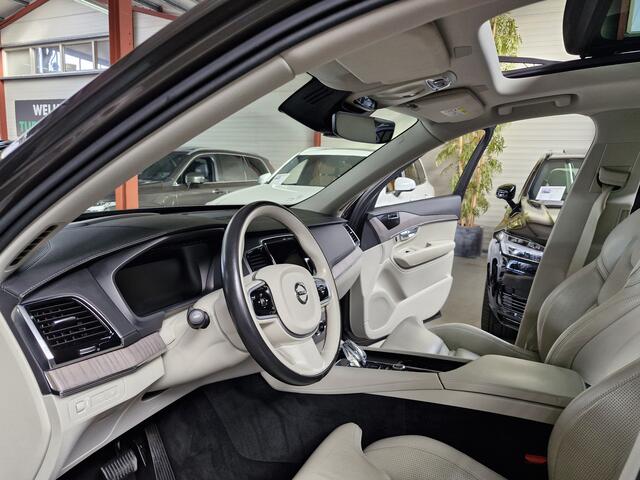 Volvo XC90 T8 Recharge AWD Inscription ALLE OPTIES Beige/Wit leder Luchtvering | Stoelmassage