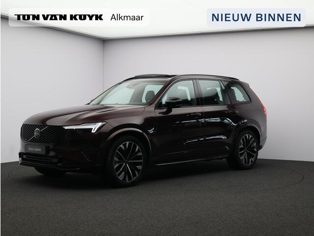 Volvo XC90 2.0 T8 Plug-in hybrid AWD Ultra Dark / Luchtvering / Trekhaak / Bowers & Wilkins Audio / Stoelmassage / Stoelventilatie / 360 camera / Pano. dak / Stuurwiel-, stoel- & achterbankverwarming / Elektr. stoelverstelling / Blis