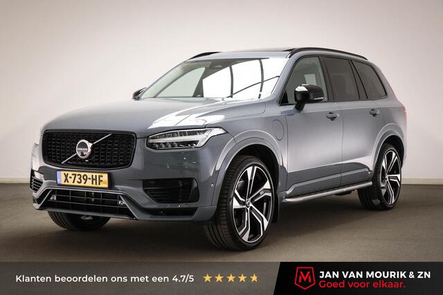 Volvo XC90 2.0 T8 Recharge AWD Ultimate Dark | LUCHTVERING | PANORAMADAK | ACHTERBANKVERWARMING | BOWER & WILKINS | HEAD UP | 360 CAMRA | TREKHAAK | 22"
