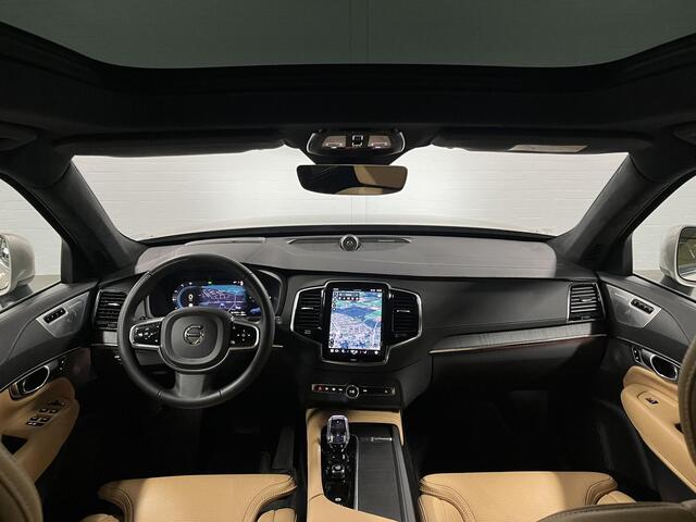 Volvo XC90 2.0 T8 Recharge AWD Ultimate Bright Long Range | Open dak | Bowers & Wilkins | Adapt. cruise | Massage | Stoelventilatie | Head-up | Memory