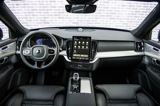 Volvo XC90 T8 Plug-in hybrid AWD Ultra Black Ed. Exec. | Google | Long Range | Ventilatie Voorstoelen | Bowers & Wilkins Audio | Luchtvering | Head-Up Display | Stoel-/Stuurverwarming | Adaptieve Cruise Control | 360 Camera | Massage | Gelamineerde Zijruiten Rondom 