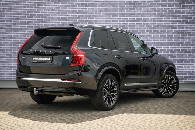 Volvo XC90 2.0 T8 Recharge AWD Plus Bright | Plug-in Hybrid (PHEV) | Trekhaak | Panoramadak | 360 Graden Camera | LED Koplampen Adaptief | Lederen Bekleding | Elektrisch Verstelbare Voorstoelen | Keyless Entry | BLIS | Cruise Control Adaptief