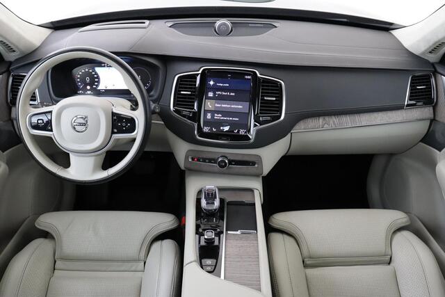 Volvo XC90 T8 RECHARGE AWD INSCRIPTION EXCLUSIVE -PANO.DAK|BOWERS&WILKINS|GEVENT.LEDER+MASSAGE|360°CAM|HEAD-UP DISP.|ADAP.LED|LUCHTVERING|TREKHAAK|POLESTAR|21"