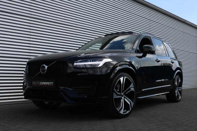 Volvo XC90 2.0 T8 Recharge AWD R-Design 7Pers (Pano Sportleder/Memory/Massage/Ventilatie Carplay Bowers&Wilkens 360Camera ACC HeadUp Luchtvering Trekhaak 22InchLMV)