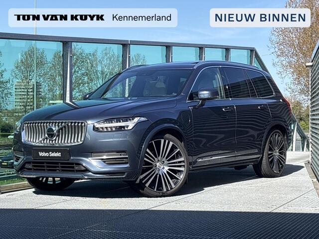 Volvo XC90 2.0 T8 Recharge AWD Inscription PHEV, Automaat, Luchtvering, Panoramadak, Bowers&Wilkins audio, Stoel- en stuurverwarming, Wool blend interieur, Trekhaak semi elektrisch wegklapbaar