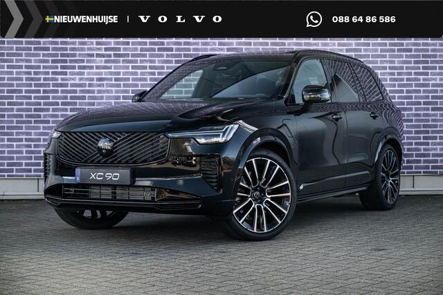 Volvo XC90 2.0 T8 Plug-in hybrid AWD Ultra Black Ed. Exec. | Executive | Luchtvering | Gelaagd Glas | Bowers & Wilkins | Massage & Ventilatie Stoelen | Panoramadak |