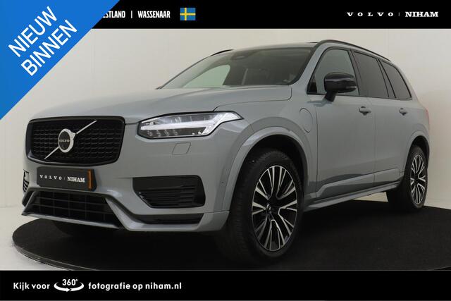 Volvo XC90 T8 PLUG-IN HYBRID AWD ULTRA DARK *FULL OPTIONS!* -PANO.DAK|BOWERS&WILKINS|LUCHTVERING|GEVENT.LEDER+MASSAGE|TREKHAAK|360°CAM|STANDKACHEL