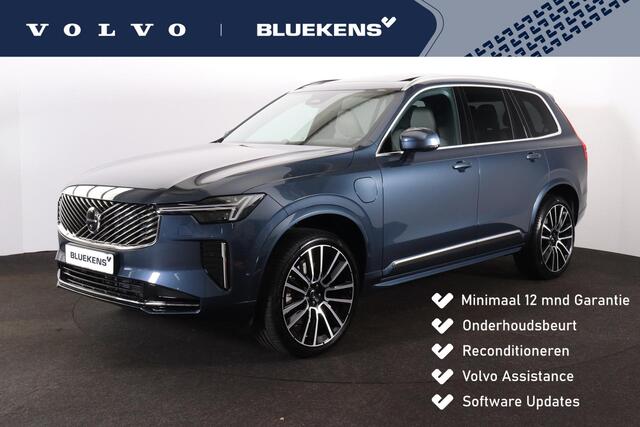 Volvo XC90 T8 Recharge AWD Ultra Bright Exec. Ed. - Luchtvering - Panorama/schuifdak - IntelliSafe Assist & Surround - 360º Camera - Bowers & Wilkins audio - Adaptieve LED koplampen - Verwarmde voorstoelen, stuur & achterbank - Parkeersensoren voor & achter - Elektr