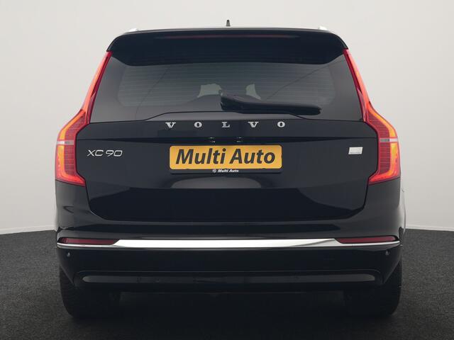 Volvo XC90 T8 Recharge AWD Plus Bright 7 Persoons LONG RANGE PHEV 455pk Dealer O.H. | Trekhaak Af Fabriek | Luchtvering | Adaptive Cruise | Harman / Kardon | Lederen Sportstoelen Ventilatie & Memory | 360 Camera | Stoelen & Stuur Verwarmd | Keyless | Blis | Google A