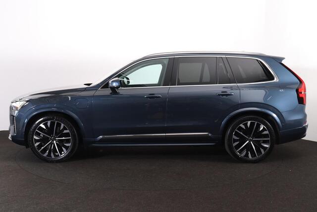 Volvo XC90 T8 Recharge AWD Ultra Bright - Luchtvering - Panorama/schuifdak - IntelliSafe Assist & Surround - 360º Camera - Bowers & Wilkins audio - Adaptieve LED koplampen - Verwarmde voorstoelen, stuur & achterbank - Parkeersensoren voor & achter - Elektr. bedienb.