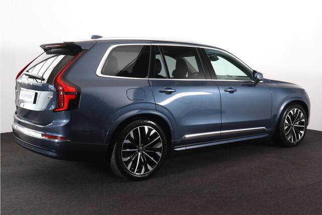 Volvo XC90 T8 Recharge AWD Ultra Bright - Luchtvering - Panorama/schuifdak - IntelliSafe Assist & Surround - 360º Camera - Bowers & Wilkins audio - Adaptieve LED koplampen - Verwarmde voorstoelen, stuur & achterbank - Parkeersensoren voor & achter - Elektr. bedienb.