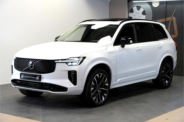 Volvo XC90 2.0 T8 AWD 335kW/456pk Aut8 Recharge Ultra Dark 7P ADAPT.CRUISE + HARMAN/KARDON + PANORAMADAK + HEAD-UP + STOEL-&STUURVERWARMING + PILOT ASSIST + LEDEREN DASHBOARD + 360 CAMERA + BLIS + LANE ASSIST + PD-GLASS + ACHTERBANKVERWARMING + 21" LM-VELGEN!
