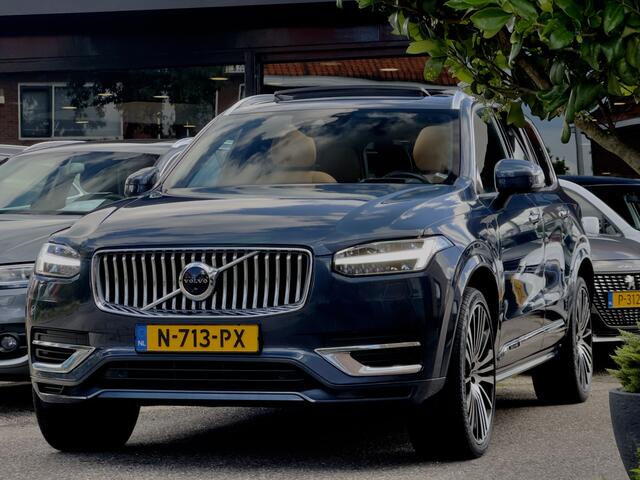 Volvo XC90 2.0 T8 AUT8 RECHARGE AWD INSCRIPTION EXCLUSIVE 7 PERS PANODAK LEDER NAVI CAMERA DIGI-DASH APPLE-CARPLAY LED LMV-22INCHE PDC