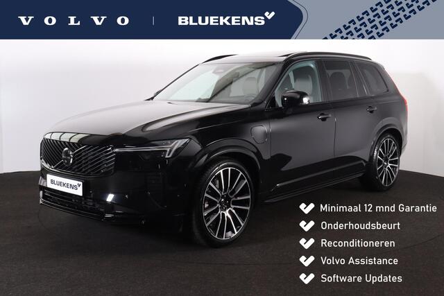 Volvo XC90 T8 Recharge AWD Ultra Dark Exec. Ed. - Luchtvering - Panorama/schuifdak - IntelliSafe Assist & Surround - 360º Camera - Bowers & Wilkins audio - Adaptieve LED koplampen - Verwarmde voorstoelen, stuur & achterbank - Parkeersensoren voor & achter - Elektr. 