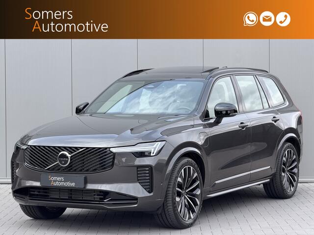 Volvo XC90 T8 Plug-in hybrid AWD Ultra Dark | Panorama | Luchtvering | B&W | Massage + Ventilatie | Alcantara hemel
