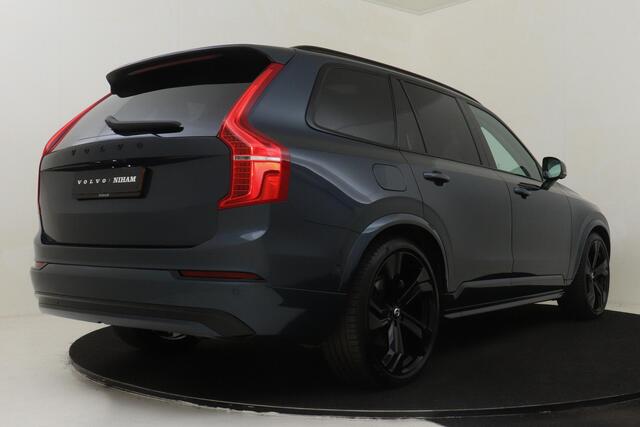 Volvo XC90 T8 PLUG-IN HYBRID AWD ULTRA BLACK EDITION *FULL OPTIONS!* -PANO.DAK|BOWERS&WILKINS|LUCHTVERING|GEVENT.LEDER+MASSAGE|HEAD-UP DISP.|360°CAM|TREKHAAK|BLACK.BADGE|22"ONYX-BLACK
