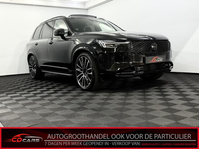 Volvo XC90 2.0 T8 Plug-in hybrid AWD Ultra Black Edition 7P Panoramadak, Bowers&Wilkins, Luchtvering, Head-up display, Leder, Winterpakket, Elektrische achterklep, 360 Camera, Memory stoelen, 1 jaar garantie