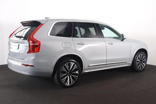 Volvo XC90 T8 Recharge AWD Core Bright - IntelliSafe Assist & Surround - Harman/Kardon audio - Adaptieve LED koplampen - Parkeercamera achter - Verwarmde voorstoelen, stuur & achterbank - Draadloze tel. lader - Extra getint glas - Inklapbare trekhaak - 20' LMV