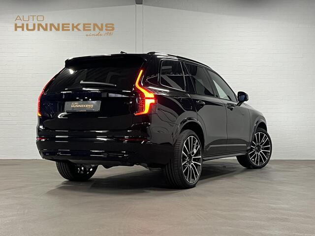 Volvo XC90 2.0 T8 Plug-in hybrid AWD Ultra Black Edition Luchtvering | Trekhaak | Open dak | Bowers & Wilkins | Massage | Stoelventilatie/-verwarming | 360 camera | Head-up | Blis | Google