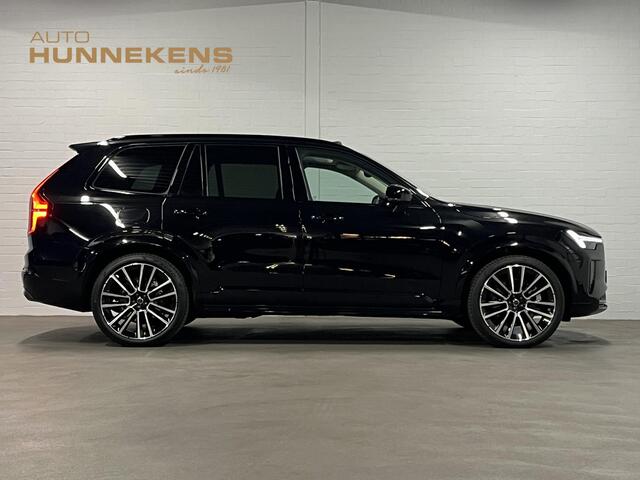Volvo XC90 2.0 T8 Plug-in hybrid AWD Ultra Black Edition Luchtvering | Trekhaak | Open dak | Bowers & Wilkins | Massage | Stoelventilatie/-verwarming | 360 camera | Head-up | Blis | Google