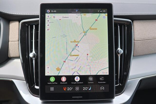Volvo XC90 T8 Recharge AWD Ultra Dark Exec. Ed. - Luchtvering - Panorama/schuifdak - IntelliSafe Assist & Surround - 360º Camera - Bowers & Wilkins audio - Adaptieve LED koplampen - Verwarmde voorstoelen, stuur & achterbank - Parkeersensoren voor & achter - Elektr. 