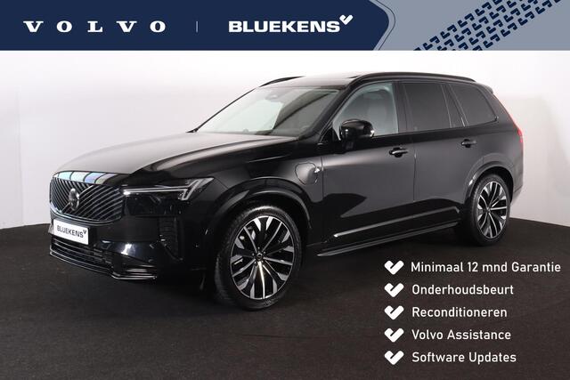 Volvo XC90 T8 Recharge AWD Ultra Dark - Luchtvering - Panorama/schuifdak - IntelliSafe Assist & Surround - 360º Camera - Bowers & Wilkins audio - Adaptieve LED koplampen - Verwarmde voorstoelen, stuur & achterbank - Parkeersensoren voor & achter - Elektr. bedienb. v
