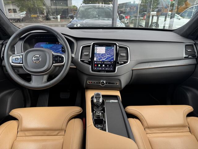 Volvo XC90 2.0 T8 Long Range AWD Ultimate Bright | Luchtvering | Pano | Trekhaak | SoH 97%