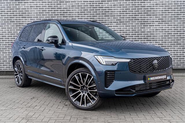 Volvo XC90 T8 Plug-in hybrid AWD Ultra Black Ed. Exec. | Google | Long Range | Ventilatie Voorstoelen | Bowers & Wilkins Audio | Trekhaak | Luchtvering | Head-Up Display | Stoel-/Stuurverwarming | Adaptieve Cruise Control | 360 Camera | Massage | Gelamineerde Zijruiten Rondom | Getint Glas | Keyless | Memory | Elek. Achterklep | 22" LM