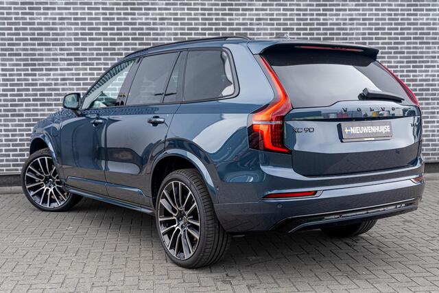 Volvo XC90 T8 Plug-in hybrid AWD Ultra Black Ed. Exec. | Google | Long Range | Ventilatie Voorstoelen | Bowers & Wilkins Audio | Trekhaak | Luchtvering | Head-Up Display | Stoel-/Stuurverwarming | Adaptieve Cruise Control | 360 Camera | Massage | Gelamineerde Zijruiten Rondom | Getint Glas | Keyless | Memory | Elek. Achterklep | 22" LM