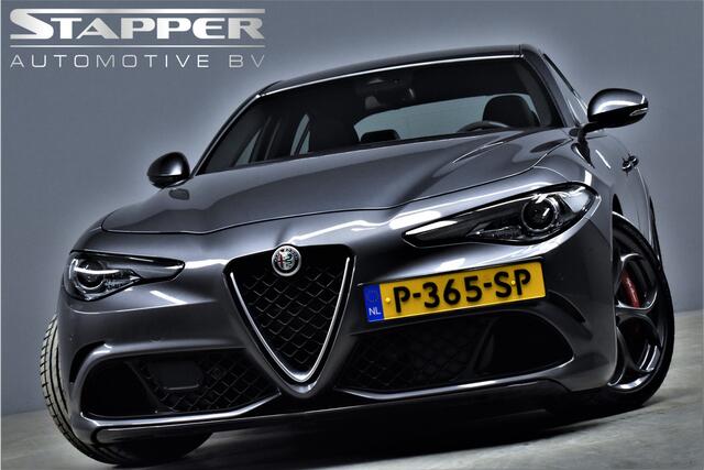 Alfa Romeo GIULIA 2.9 V6 510pk Automaat Quadrifoglio Keramisch/Carbon/Camera/Navi/Led/Leer/Alcantara/Adap.Cruise/Lmv19"