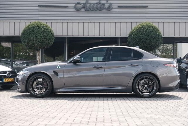 Alfa Romeo GIULIA 2.9 V6 Quadrifoglio Facelift MY2021 Dealer Onderhouden Grigio Vesuvio