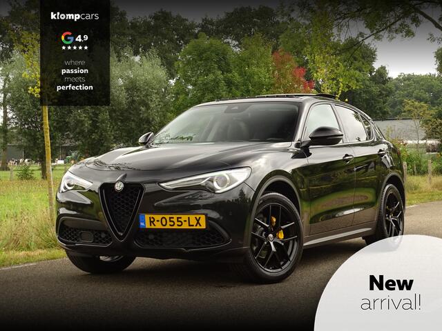 Alfa Romeo Stelvio 2.0 T AWD 280pk | Schuifdak | H+K | Trekhk.afn. | Leer | Giallo Brembo | Full Option!