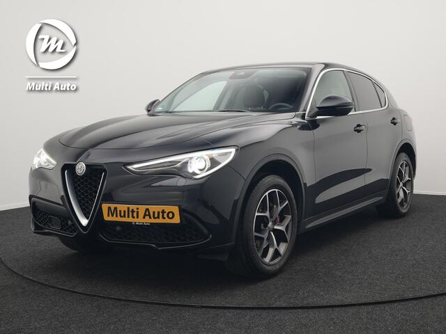 Alfa Romeo Stelvio 2.0 T AWD B-Tech Business Edition Automaat 200pk | Adaptive Cruise | Lederen Sportstoelen Memory & Verwarmd | Camera | Stuurwiel Verwarmd | Navigatie | DAB |