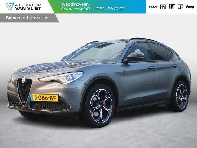 Alfa Romeo Stelvio 2.0 Turbo Aut. AWD B-Tech | Navi | Xenon | Camera | Veloce Int. | Schuif/Kanteldak | 20" | Apple Carplay | Keyless | Dashboard Leder