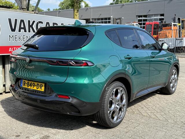 Alfa Romeo Tonale 1.5T Hybrid Veloce 20''/DNA/Leder + memory/Stuur + stoelverwarming + koeling/Dodehoek/Adaptieve cruise/Harman Kardon/Keyless/Camera/Matrix LED