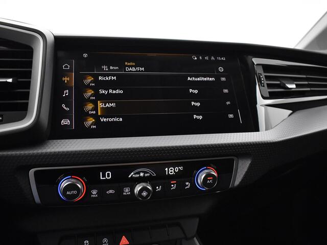 Audi A1 Sportback 30 Tfsi 115pk Advanced edition · Apple/Android Car Play · Cruise Control · P-Sensoren · Getint Glas · 17'' Inch · Garantie t/m 01-07-2028 of 80.000km