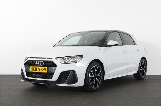 Audi A1 Sportback 30 TFSI S line > 116pk/Zwart dak/17inch/Glacier White/stoelverwarming...