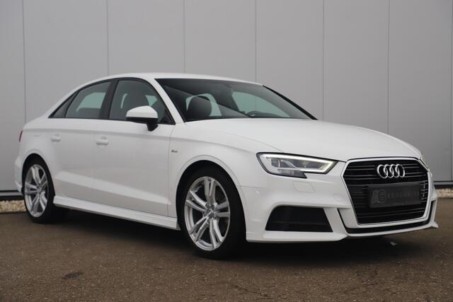 Audi A3 Limousine 30 TFSI Sport S Line Edition NAP! Automaat Half Leder Sportstoelen 18 inch Full LED Navigatie Bluetooth Cruise Parkeersensor