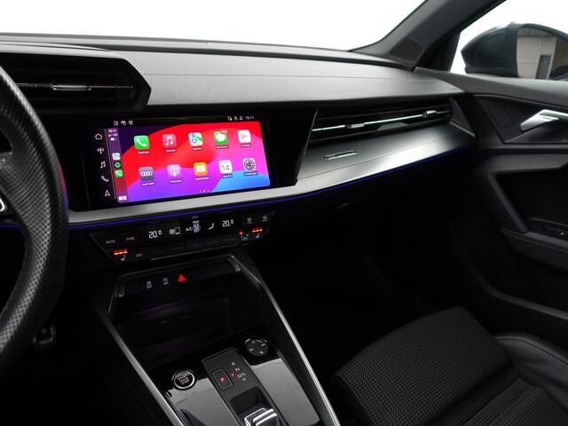 Audi A3 Limousine 35 TFSI S edition one Aut- Sport Leder Interieur, Carplay, Sfeerverlichting, Stoelverwarming, Virtual Cockpit