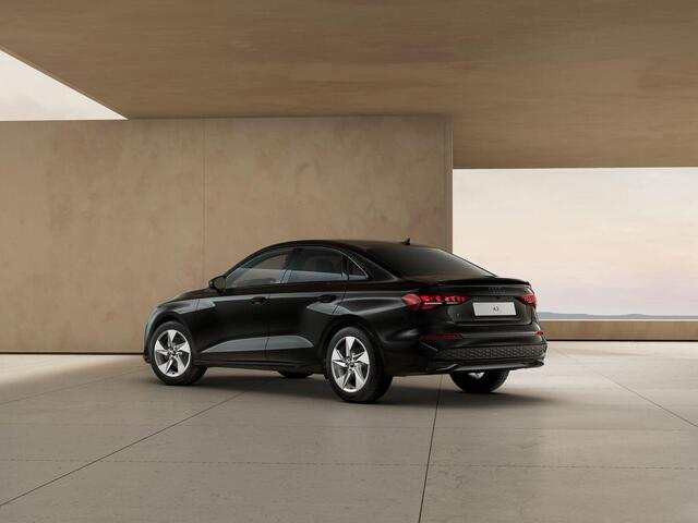 Audi A3 Limousine Advanced edition 30 TFSI 85 kW / 116 PK Limousine Audi A3 Limousine 30 TFSI Advanced edition · Comfortpakket plus · Optiekpakket zwart plus · Assistance pakket