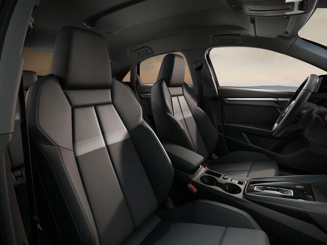 Audi A3 Limousine Advanced edition 30 TFSI 85 kW / 116 PK Limousine Audi A3 Limousine 30 TFSI Advanced edition · Comfortpakket plus · Optiekpakket zwart plus · Assistance pakket