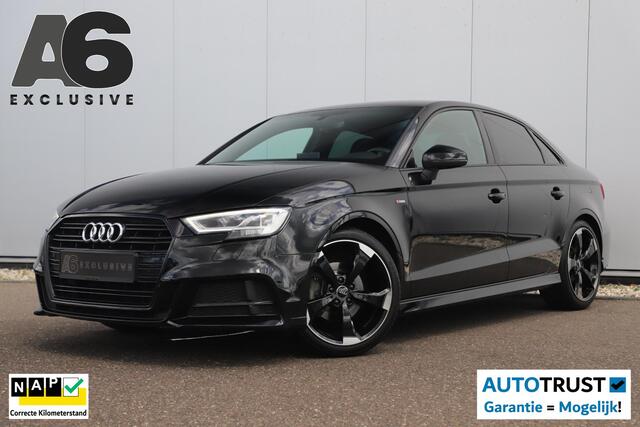 Audi A3 Limousine 35 TFSI CoD S Line Sport 150PK Automaat Black optic Virtual Cockpit 18 inch Navigatie Clima Cruise Stoelverwarming PDC Carplay Android Bluetooth Full LED All-Season Banden