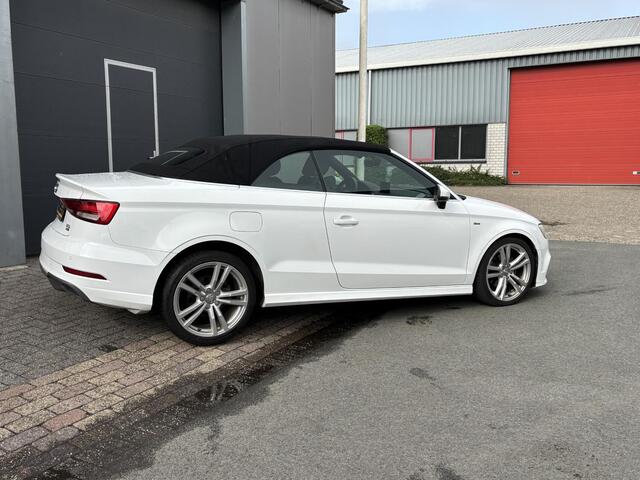 Audi A3 Cabriolet 1.4 TFSI CoD Sport Pro Line S NL Auto| Nek verwarm.| Stoelverw.| Camera| PDC| Xenon| Leder