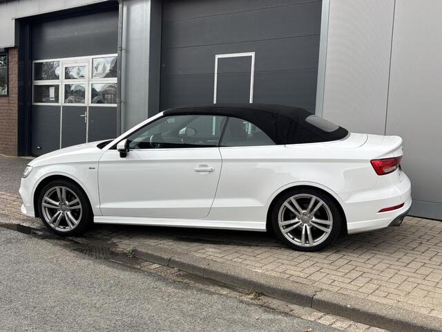 Audi A3 Cabriolet 1.4 TFSI CoD Sport Pro Line S NL Auto| Nek verwarm.| Stoelverw.| Camera| PDC| Xenon| Leder