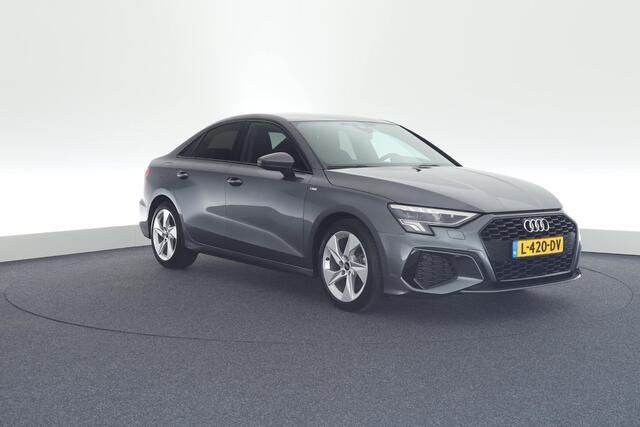 Audi A3 Limousine 35 TFSI 150pk S-Tronic 2x S-Line Stoelverwarming Privacyglass Virtual Cockpit Navigatie