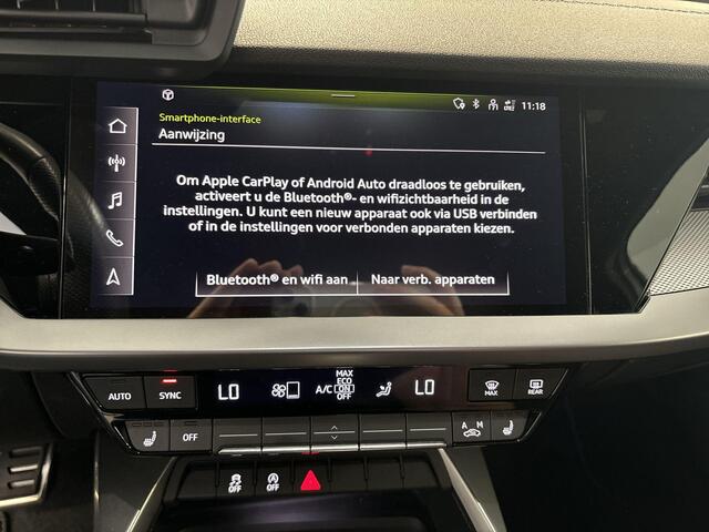 Audi A3 Limousine 30 TFSI 110pk S-tronic Edition One · S Line · Apple/Android Car Play · Navigatie · Afneembare Trekhaak · P-Sensoren · 18'' Inch · Garantie t/m 13-03-2028 of 100.000km