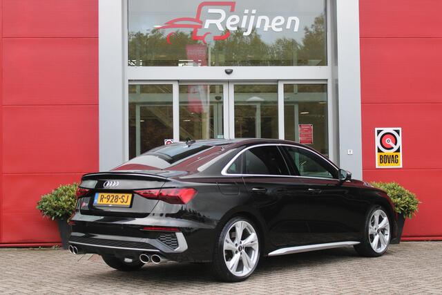 Audi A3 Limousine 2.0 TFSI 310PK S3 QUATTRO | APPLE CARPLAY/ANDROID AUTO | STOEL VERWARMING | S-LINE INTERIEUR/EXTERIEUR | SPORT STUUR S-LINE MET SCHAKEL FUNCTIE | NAVIGATIE | VIRTUAL COCKPIT PLUS | GLANS PAKKET | CRUISE CONTROL | ADVANCED KEY | AMBIENTE VERLICHT