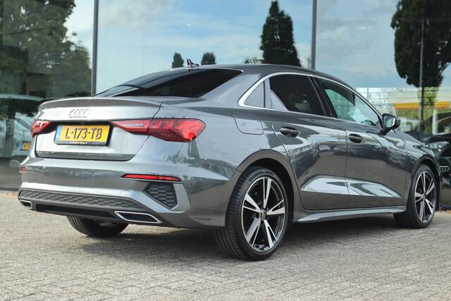 Audi A3 LIMOUSINE 30 TFSI S EDITION AUT. | 3X S-LINE | VIRT. COCKPIT | LED | LEDER | STOELVERW. | CARPLAY